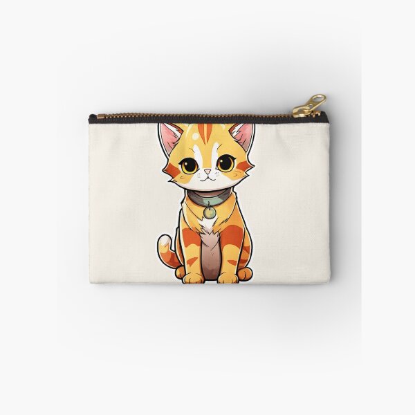 Item preview, Cute standing orange cat designed and sold by Unlimited-Store.