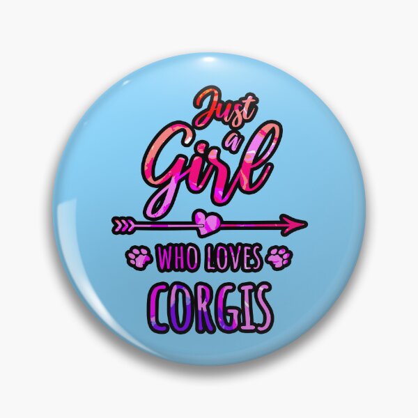 Item preview, Just A Girl Who Loves Corgis Funny Cute Corgi Gift  designed and sold by creativerooney.