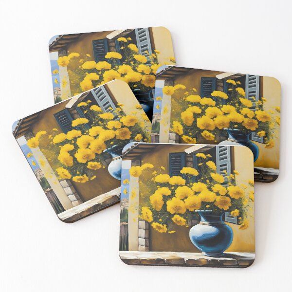 Item preview, Yellow Flowers in the Summer designed and sold by Indigo-Alan.