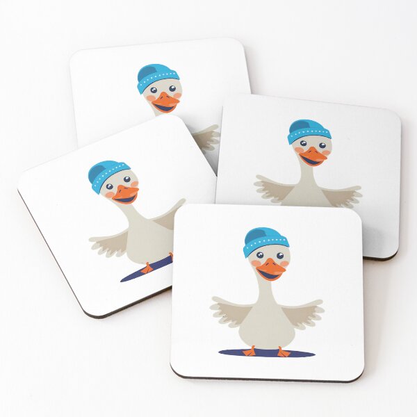 Item preview, "Quirky Quackers: Adorable Goose in a Hat Delights Kids' Wardrobes!" designed and sold by JAMESAMORN.