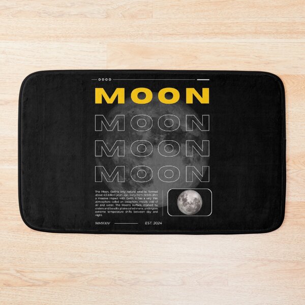 Item preview, The Moon Space Theme Graphic Design designed and sold by StitchingSphere.