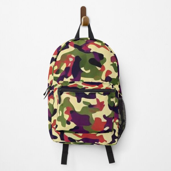 Item preview, Abstract Colorful Camouflage Pattern designed and sold by calibrit.