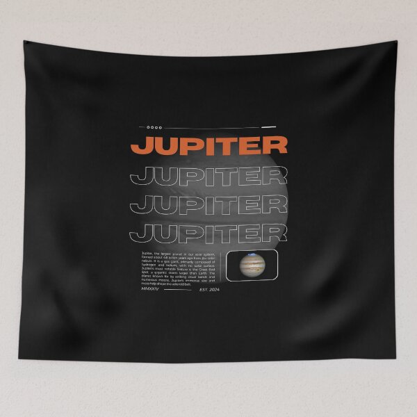 Item preview, Jupiter Space Theme Graphic Design designed and sold by StitchingSphere.