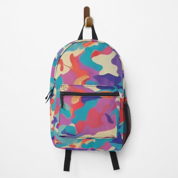 Item preview, Abstract Colorful Camouflage Pattern designed and sold by calibrit.
