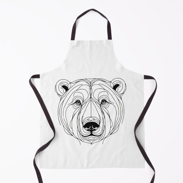 Item preview, Line Art: Polar Bear designed and sold by CreativeSparkzz.