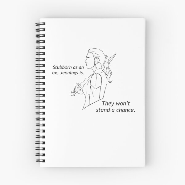 Item preview, Stubborn as an ox quote designed and sold by lolly-loves-art.