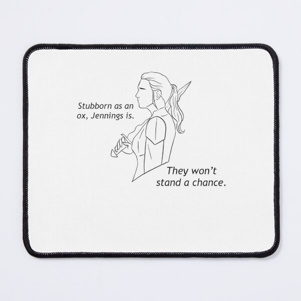 Item preview, Stubborn as an ox quote designed and sold by lolly-loves-art.