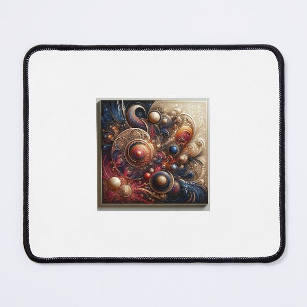 Item preview, Abstract Orbital Harmony: Celestial Elegance Canvas Art designed and sold by finwiz.