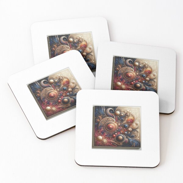 Item preview, Abstract Orbital Harmony: Celestial Elegance Canvas Art designed and sold by finwiz.