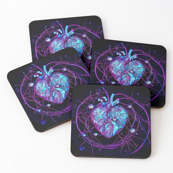 Item preview, Neon Heartbeat designed and sold by Pebbledrops.