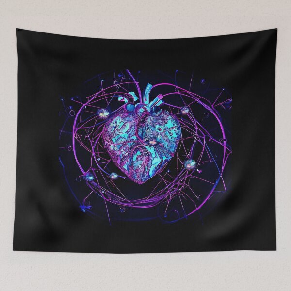 Item preview, Neon Heartbeat designed and sold by Pebbledrops.