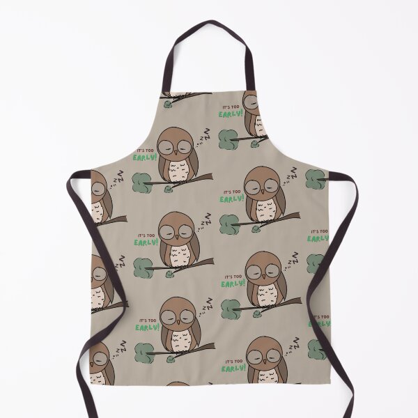 Item preview, It's too early! Owl design designed and sold by CapybaraDesignz.