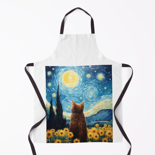 Item preview, Sunflower Serenade with Van Gogh's Cat: Tribute to Master's Work designed and sold by Silver Medal.