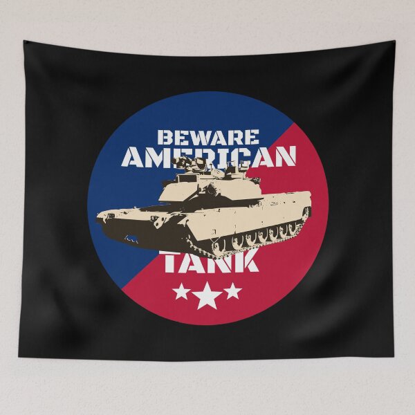 Item preview, Beware American Tank designed and sold by korn2475.