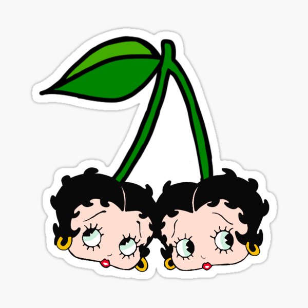 Item preview, Betty Boop Cherries  designed and sold by BenaLena.