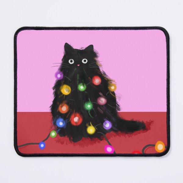 Item preview, Christmas Cat Tangle designed and sold by KaiOwensArt.