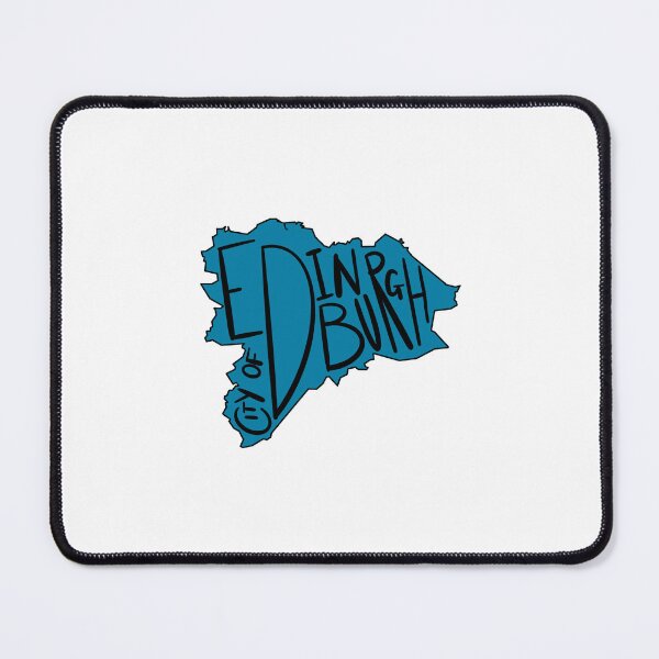 Item preview, City of Edinburgh Map Outline designed and sold by madebymairi.