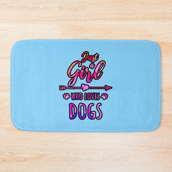 Item preview, Just A Girl Who Loves Dogs designed and sold by creativerooney.