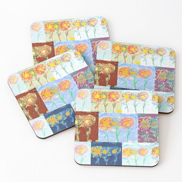 Item preview, Spectral Blooms: Abstract Flower Array designed and sold by Christopher Bradley.