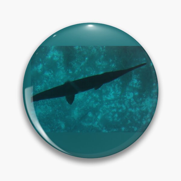 Item preview, Spotted Gar under Glass Bottom Boat designed and sold by Easley-Does-It.