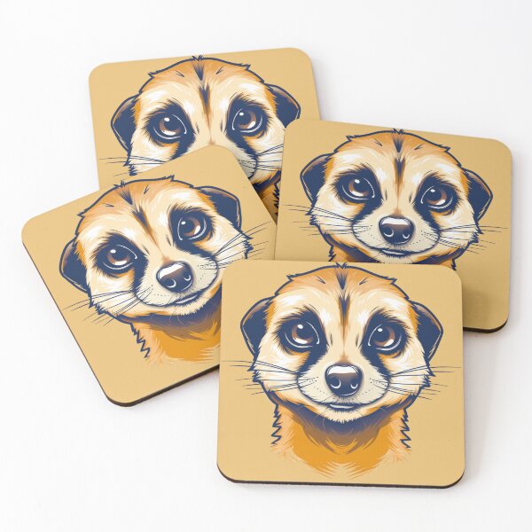 Item preview, Beautiful, colorful meerkat theme designed and sold by Okracha.