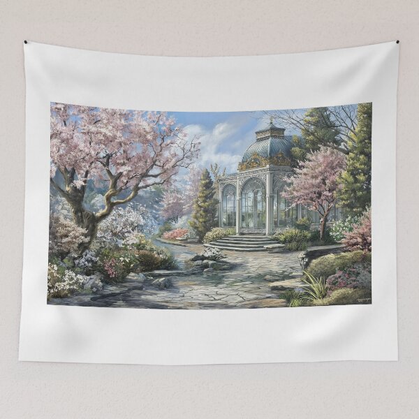 Item preview, Spring Awakening: Floral themed art for Nature's renewal - Rococo style designed and sold by Fundoose.