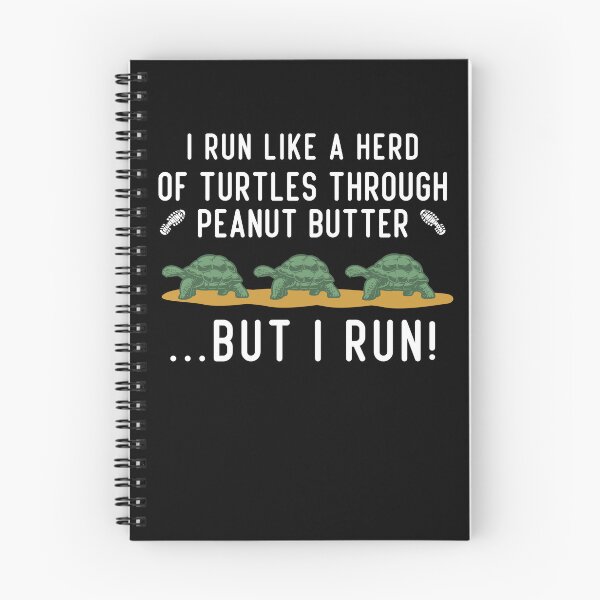Item preview, But I Run Like A Turtle Funny Running designed and sold by onthemovedesign.