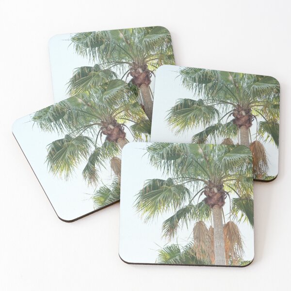 Item preview, Palm Tree in the white sky designed and sold by Easley-Does-It.