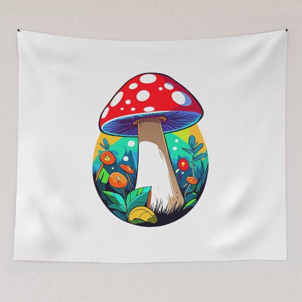 Item preview, Speckled red mushroom designed and sold by BubblyDelight.