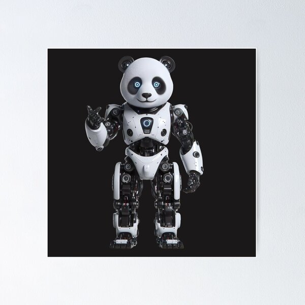 Robot Panda-Tangtang - Sticker