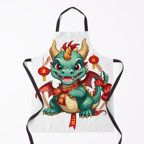 Item preview, Green Chinese Dragon for new year 2024 designed and sold by Jayjaynaenae.