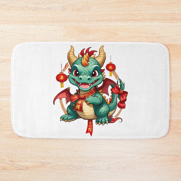 Item preview, Green Chinese Dragon for new year 2024 designed and sold by Jayjaynaenae.
