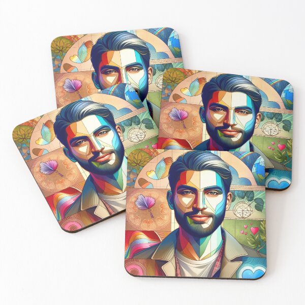 Item preview, Man of love and freedom  designed and sold by szpaku888.