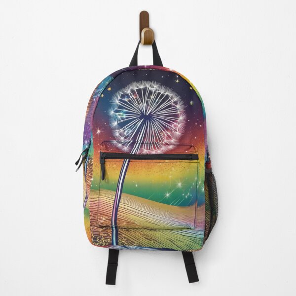 Item preview, cosmic dandelion on the rainbow universe designed and sold by JangmiHorang.
