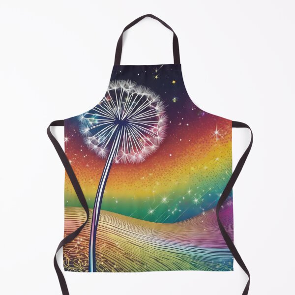 Item preview, cosmic dandelion on the rainbow universe designed and sold by JangmiHorang.