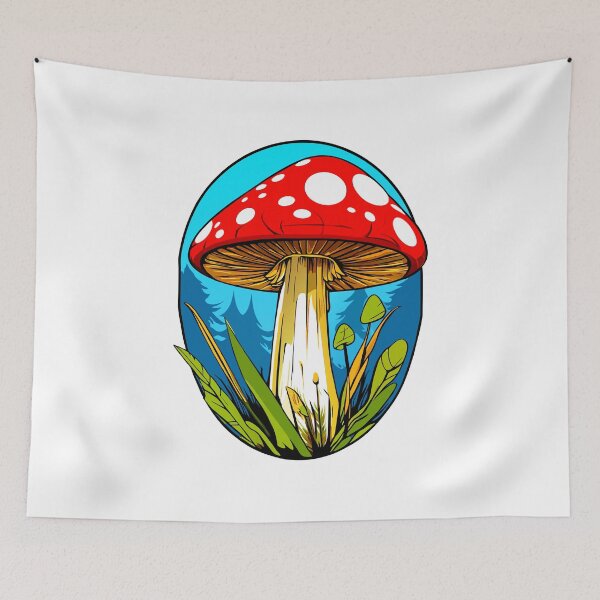 Item preview, Speckled red mushroom designed and sold by BubblyDelight.