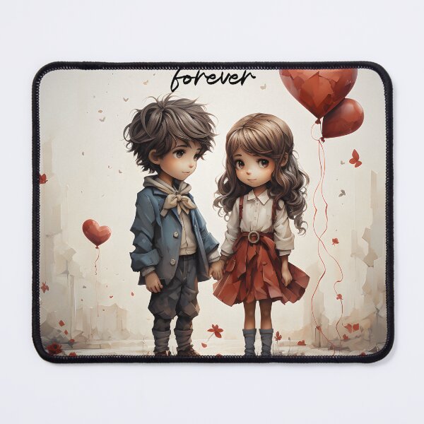 Item preview, Timeless Childhood Love Illustration designed and sold by inkArtistryfine.