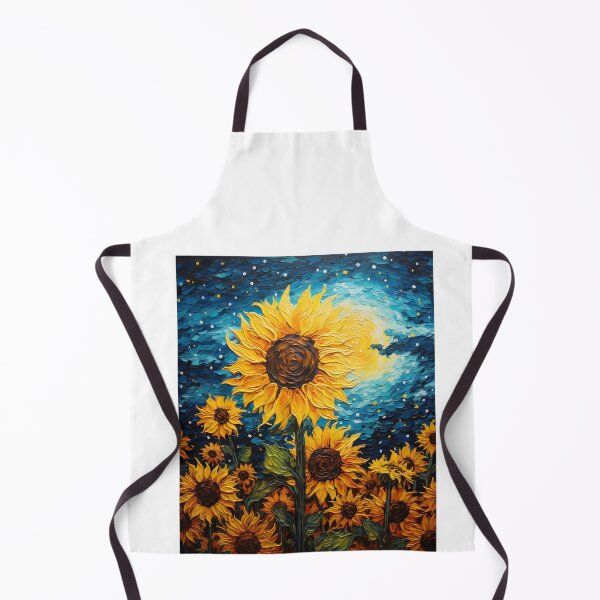 Item preview, Sunny Feline Silhouettes: Basking in Van Gogh's Botanical Brilliance designed and sold by Silver Medal.