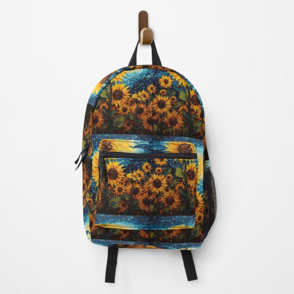 Item preview, Sunny Feline Silhouettes: Basking in Van Gogh's Botanical Brilliance designed and sold by Silver Medal.