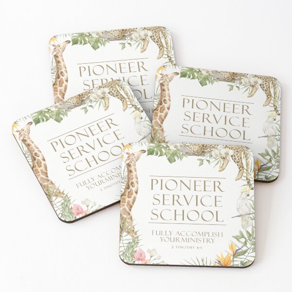 Item preview, PIONEER SERVICE SCHOOL (JUNGLE THEME) designed and sold by Paper Bee Gift Shop.