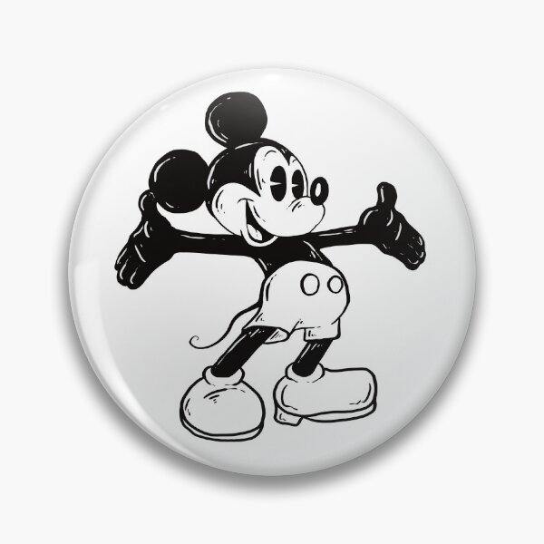 Item preview, black and white retro mouse designed and sold by sendalunar.