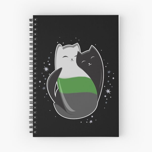 Item preview, Neutrois Cat LGBT Pride Flag designed and sold by Clara Hollins.