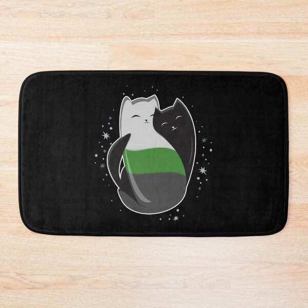Item preview, Neutrois Cat LGBT Pride Flag designed and sold by Clara Hollins.