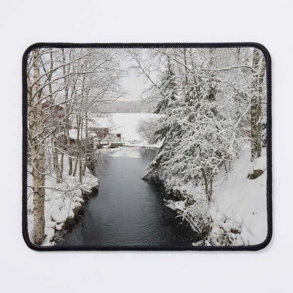 Item preview, Lower mill. Parkkuu winter 2023 minimal color designed and sold by Jouko Lehto Photography.