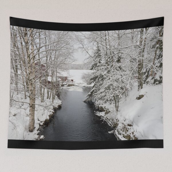 Item preview, Lower mill. Parkkuu winter 2023 minimal color designed and sold by Jouko Lehto Photography.