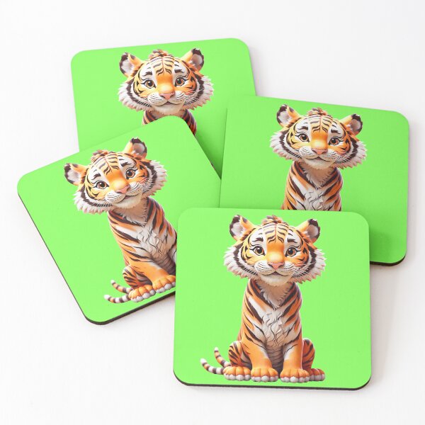 Item preview, Adorable Little Tiger designed and sold by DigiDreamyArt.