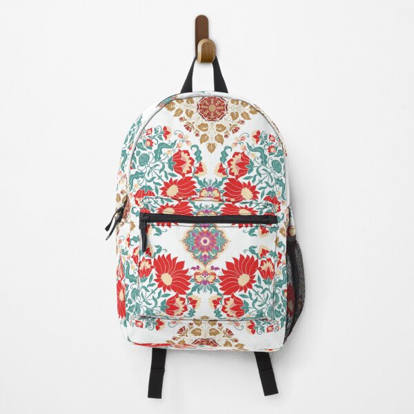 Item preview, Seamless pattern with colorful floral ornament. a floral pattern with red, green and blue flowers designed and sold by APHIDAT-TA.
