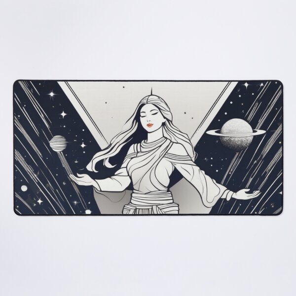 Item preview, spiritual women dancing on the way to universe designed and sold by JangmiHorang.