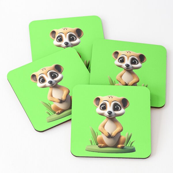 Item preview, Adorable Little Meerkat designed and sold by DigiDreamyArt.