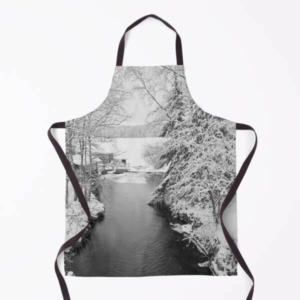 Item preview, Lower mill. Parkkuu winter 2023  bw designed and sold by Jouko Lehto Photography.